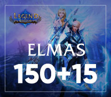 Legend Online 150+15 Elmas