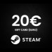 Steam Cüzdan Kodu 20 € ( EURO)