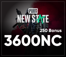 Pubg New State - 3600NC + 250 Bonus