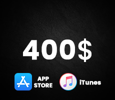 App Store & iTunes US $400