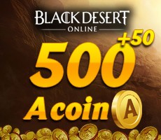 Black Desert Online 500 Acoin + 50 Bonus