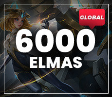 Mobile legends Global 6000 elmas	