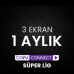 Digiturk beIN Connect Süper Lig 1 Aylık ( 3 Ekran )