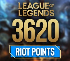 League Of Legends 3620 Riot Points	