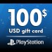 Play Station PSN Card 100$