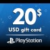 Play Station PSN Card 20$
