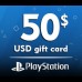 Play Station PSN Card 50$