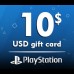 Play Station PSN Card 10$