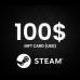 Steam Cüzdan Kodu 100 $ (USD) 