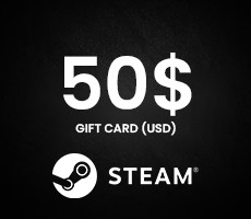 Steam Cüzdan Kodu 50 $ (USD) 