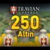 250 Travian Altin C PAKET
