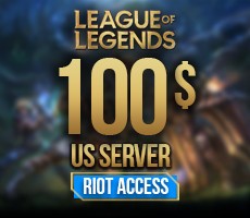 Riot Access Bakiye Kartı (US) 100 USD
