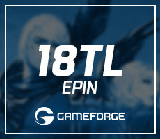 Gameforge 18 TL EPin ( Bütün Gameforge oyunlarında Geçerlidir )