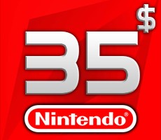 Nintendo eShop 35 USD Balance