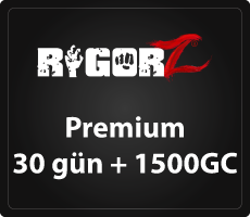 RigorZ Premium 30 gün + 1500GC 