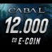 Cabal Online 12000 eCoin Epin