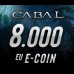 Cabal Online 8000 eCoin Epin