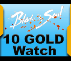 Blade and Soul Anglers Watch 10 Gold