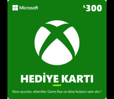 Xbox 300 TL Hediye Kartı