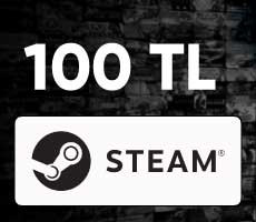 Steam Cüzdan Kodu 100 TL 