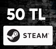 Steam Cüzdan Kodu 50 TL 