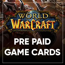 World Of Warcraft Prepaid Game Cards